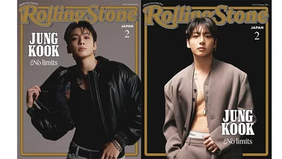 CE MEDIA HOUSE BTS JUNG KOOK Rolling Stone Japan vol.33 2026.2 Double Cover 24p JP Magazine
