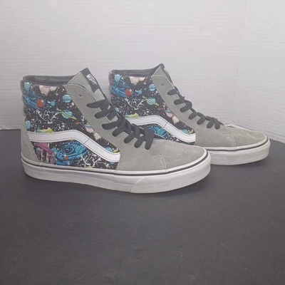 Vans Cosmic Glow Hombres 8.5 Mujeres 10 Sk8 Hi Cosmic Space Mushroom Festival Tenis Foto 1 de 4