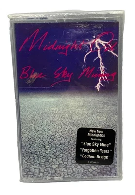 Blue Sky Mining by Midnight Oil (Cassette, Feb-1990, Columbia) Foto 1 de 4