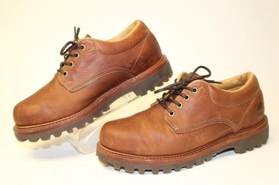 Zapatos de senderismo Timberland City para hombre talla 8,5 M de cuero tostado británico con cordones 4354 Foto 1 de 4