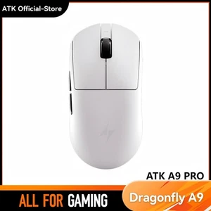ATK Dragonfly A9 Pro Wireless Gaming Maus - PAW3395 8KHz Ice Coating 53g - Bild 1 von 22