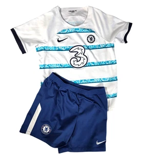 Chelsea Fútbol Visitante Kit - 22/2023 Nike Camisa y Pantalones Cortos - Talla 7-8 Años - Imagen 1 de 9