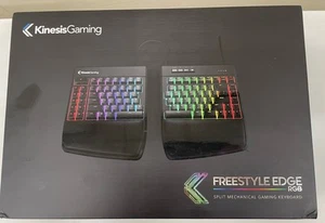 KINESIS Gaming Freestyle Edge, RGB Split Mechanical Keyboard, Brown - Picture 1 of 6