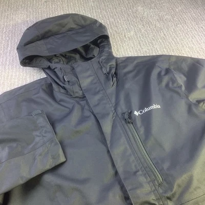 Columbia Hikebound Mens Waterproof Breathable Omni Tech Jacket Black Size M NWT - Image 1 of 4