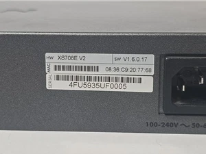 NETGEAR ProSafe XS708T 8 Port 10-Gigabit Smart Managed Switch - Picture 1 of 7