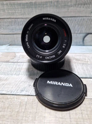 Olympus OM 24mm f/2.8 Wide Angle Lens Miranda Macro MC SLR Lens Tested Working - Image 1 of 4