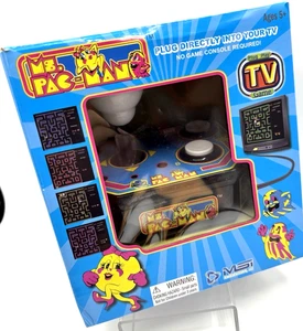 MS. PAC-MAN Plug & Play Retro TV Arcade Game MSi 2017 New in Original Retail Box - Picture 1 of 11