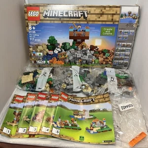 Incomplete 21135 LEGO Minecraft: The Crafting Box 2.0 Bags 2,3,5 Only 5 Books - Picture 1 of 17
