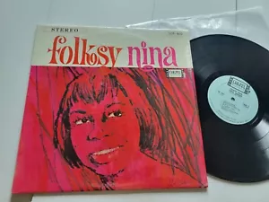 NINA SIMONE - Folksy Nina 1965 IN SHRINK Soul Jazz LIVE 1963 (LP) NM/VG+ - Picture 1 of 6