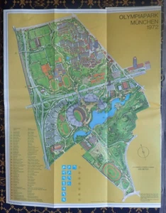 JEUX OLYMPIQUES MUNICH 1972~OLYMPIAPARK MÜNCHEN~AUGSBURG-KIEL~CRÉDIT LYONNAIS~ - Picture 1 of 12
