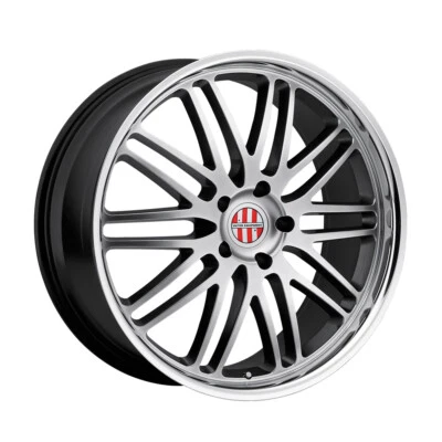 VICTOR EQUIPMENT Lemans 18X11 5x130 ET36 Hyper Silver/Mirror Cut Lip (Qty of 1) - Imagem 1 de 2