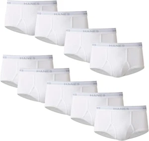 Hanes Men's Moisture-Wicking Cotton Briefs, Multi-Packs Available - Picture 1 of 14
