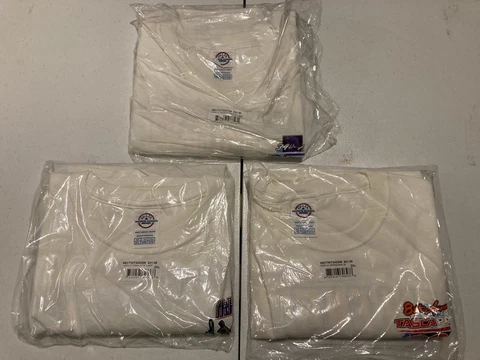 LOT OF 3 (ALL WHITE)  NHRA NATIONALS 2021 EVENT T- SHIRTS ALL 3 SIZE 2X Cover