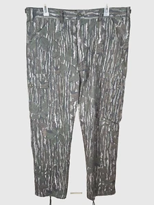 VINTAGE Camo Pants Mens 42x32 Cargo Realtree Hunting 90s USA lightweight ripstop - Picture 1 of 11