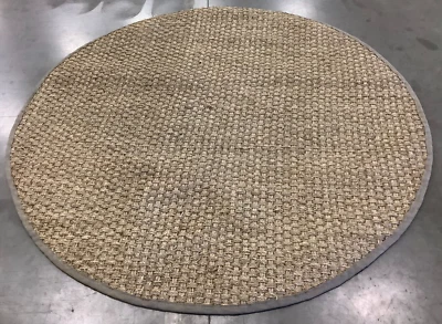 NATURAL / GREY 6' X 6' Round Flaw in Rug, Reduced Price 1172664886 NF114P-6R - Image 1 of 3