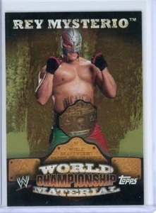 2010 Topps WWE REY MYSTERIO World Championship Material Insert Card #W14 - Picture 1 of 2