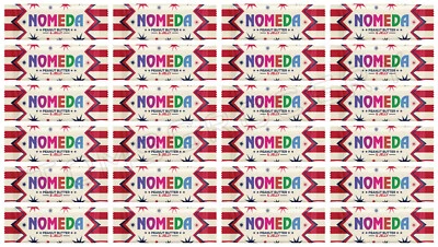 24 NOMEDA PEANUT BUTTER JELLY Chocolate Candy Bars NEW 40g 1.4oz - Image 1 of 4