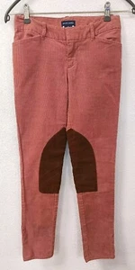 Polo Ralph Lauren Siz 12 Girls Stretchy Pink Brown Horse Riding Pants Pre-owned  - Picture 1 of 14
