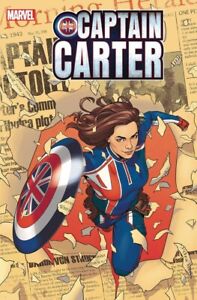 🔥 CAPTAIN CARTER #1 2022 Marvel Key ISSUE 🔥 NM+
