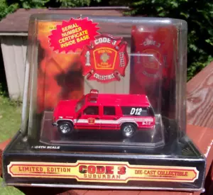 Code 3 City of Boston Fire GMC Suburban D12 - #12402 - Picture 1 of 10