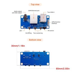 Waveshare USB HUB HAT (B) 4x USB 2.0Ports For Raspberry Pi4/ Zero Hot A7G3 - Picture 1 of 13