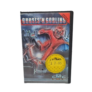 Ghosts n Goblins Amstrad Cassette Game Clamshell Case - Photo 1/4