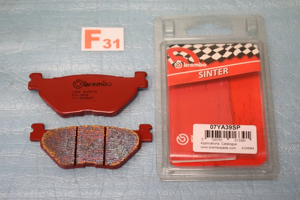 2 plaquettes de frein BREMBO 07YA39SP Yamaha TDM 900 FJR 1300 1200 SUPER TENERE - Photo 1/1