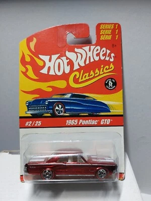 Hot wheels 1/64 🇨🇵  Classics 1965 pontiac GTO 2/25  peinture spectraflames - Photo 1/4
