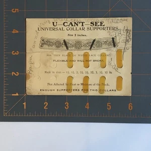 Antique Vintage Universal Collar Supporters Fashion Accessory - Picture 1 of 2