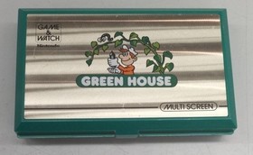 Nintendo Game & Watch Green House Multi Screen GH-54 Retro Gaming A2522