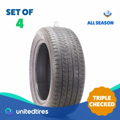 Set of (4) Used 255/55R19 Yokohama Geolandar X-CV G057 111W - 6-8/32 - Image 1 of 4