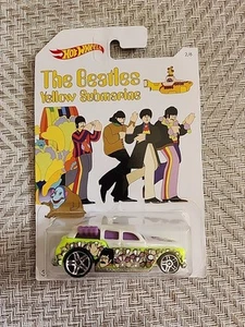 2017 Hot Wheels The Beatles Yellow Submarine 2/6 COCKNEY CAB II bianco - Foto 1 di 12
