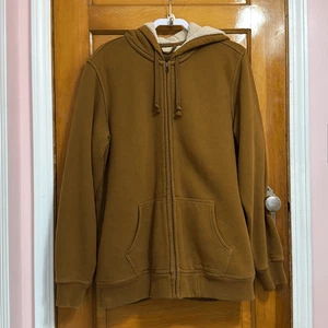 Eddie Bauer isolierter hellbrauner Hoodie mit durchgehendem Reißverschluss für Herren Large Tall - Bild 1 von 8