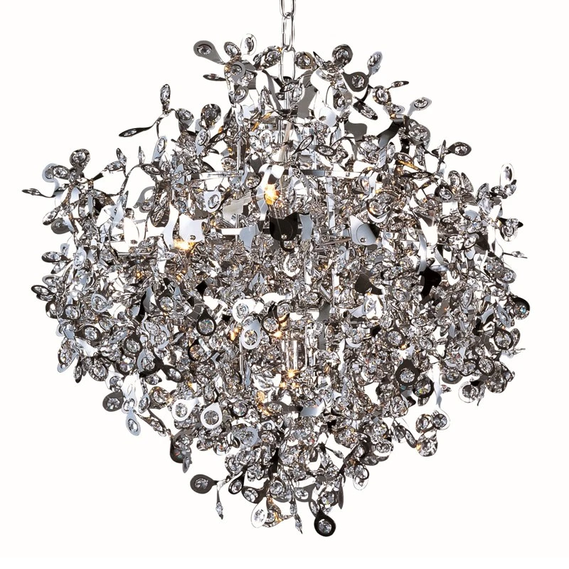 Colgante Maxim 24205 Cromo 10 Luces 25"W De La Colección Cometa Foto 1 de 4