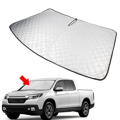 Car Foldable Windshield Sun Shade Visor Protector For Honda Ridgeline 2017-2025 - Изображение 1 из 4