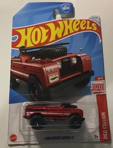 2024 Hot Wheels / Land Rover Series II / #92 - Target Exclusive Red Edition - Picture 1 of 2