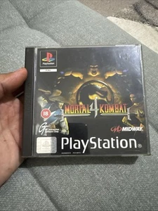 Mortal Kombat 4 PAL - Playstation 1 PS1 RARE UK SELLER - Picture 1 of 4