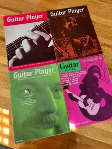 Vintage GUITAR PLAYER Magazine - Four Issues 1967-1970 - Pete Seeger, Cream - Picture 1 of 15
