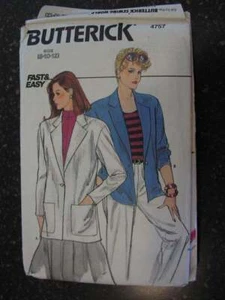 Vintage Butterick Muster 70er Jahre Jacke 8 10 12 4757 - Bild 1 von 1