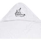 'Duck on Boat' Baby Hooded Towel (HT00017168)