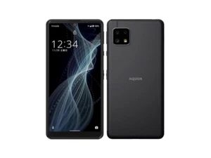 SHARP AQUOS sense4 basic Black ROM 64GB A003SH Unlocked Android Phone Japan - Picture 1 of 4