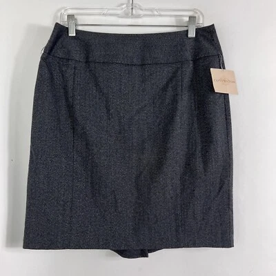 Nueva Falda Covington Para Mujer Talla 8 Hasta la Rodilla Lápiz Elastizada Espalda Acanalada Nueva Con Etiquetas Foto 1 de 4