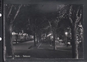 Cartolina Grado Viale Notturno FA348 - Picture 1 of 1