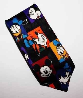 Corbata con cuello corbata Mickey Goofy Donald para hombre Disney Mickey Unlimited By Balance Inc Foto 1 de 4