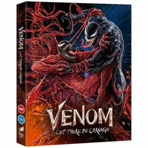 Venom 2: Let There Be Carnage 4K UHD + BluRay Zavvi Exclusive SlipBox New&Sealed - Picture 1 of 3
