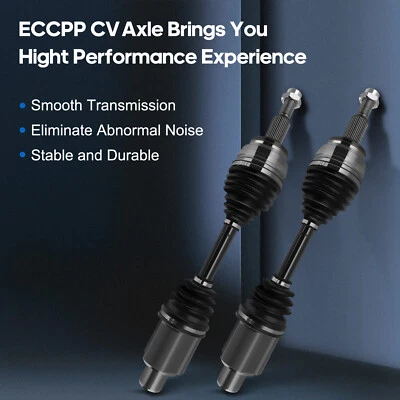 Eje CV delantero izquierdo y derecho 4x4 2 piezas para Dodge Ram 1500 2003-2010 V8 5,7 L Foto 1 de 4