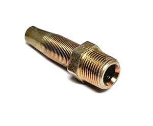PARKER 0120-6-8, Rigid Hose Fitting, 13/32 in. X #8 Tube, Male, 20120-6-8, End A - Picture 1 of 3