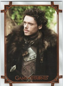 2021 Game of Thrones Iron Anniversary Kupfer parallele Karte - Rob Stark 106/199 - Bild 1 von 2
