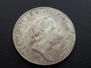Taler  1823 A Wien Franz I. Silber W/23/1346 - Picture 1 of 2