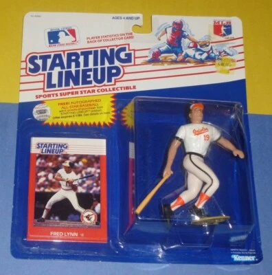 1988 FRED LYNN Baltimore Orioles Rookie sole Starting Lineup - Image 1 of 3